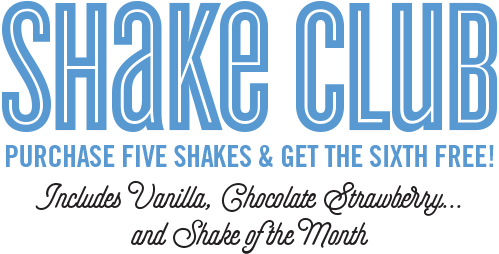 Purchase Five Shakes And Get One Free - Milkshake (499x254)