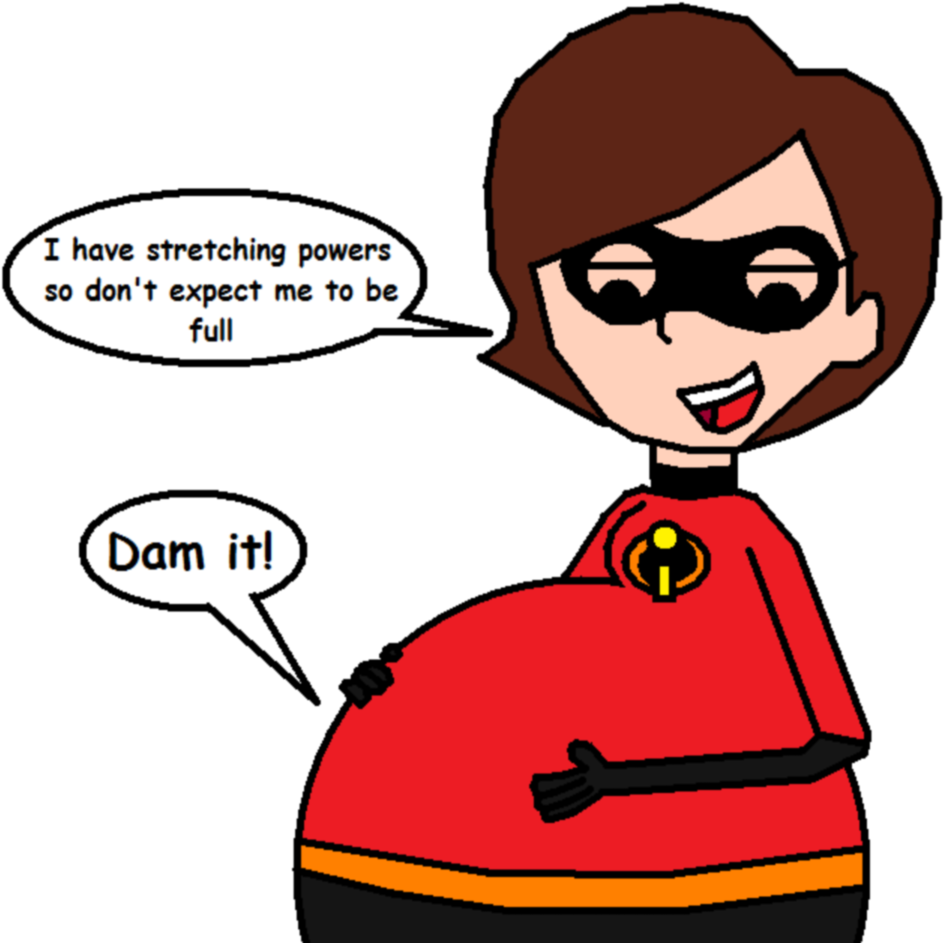 Download and share clipart about Mrs Incredible's Evil Snack By Gir...