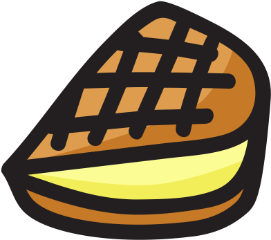 Cream, Creme, Dessert, Sweet, Ice, Freezing, Sandwich - Ice Cream Sandwich Icon Png (512x512)