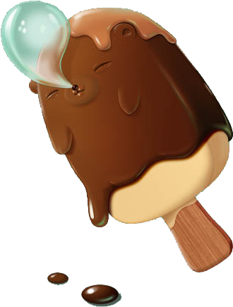 Chocolate Ice Cream By Rosemoji - Ice Cream (466x485)