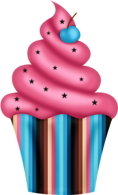 Cupcake 2 - Cupcakes For Christmas Png (300x450)