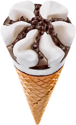 Choco Vanilla - Choco Vanilla Cone (320x433)