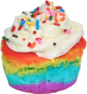 Images Cupcake - Rainbow Cupcakes (500x332)