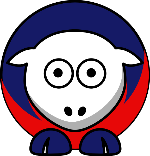 Sheep Dayton Flyers Team Colors - Cal State Fullerton Titans (576x600)