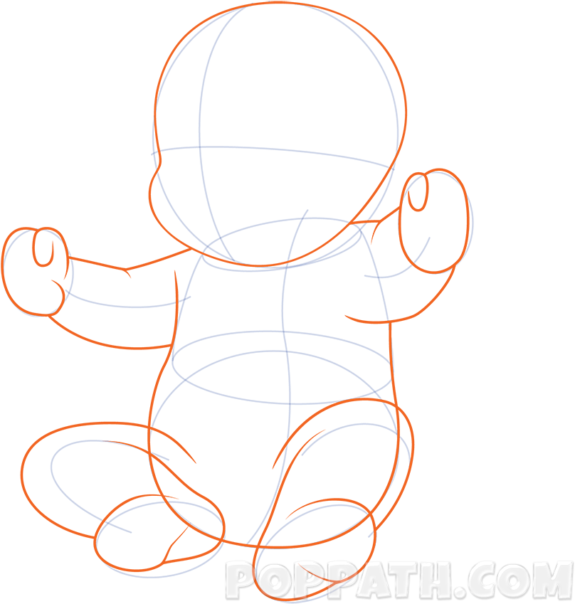 How To Draw A Baby With A Pacifier - How To Draw A Baby With A Pacifier (1000x1000)
