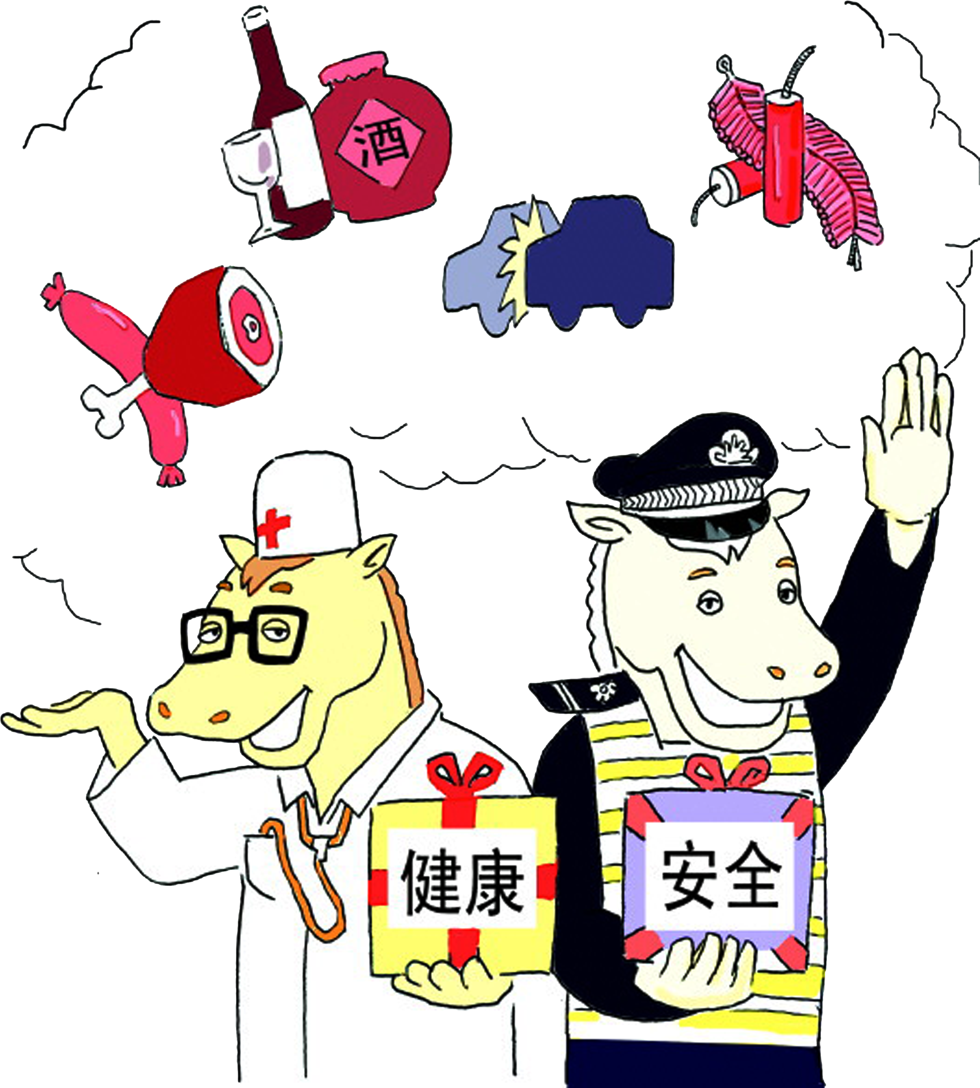 Health Cartoon Comics Safety - Safety (5000x5000)