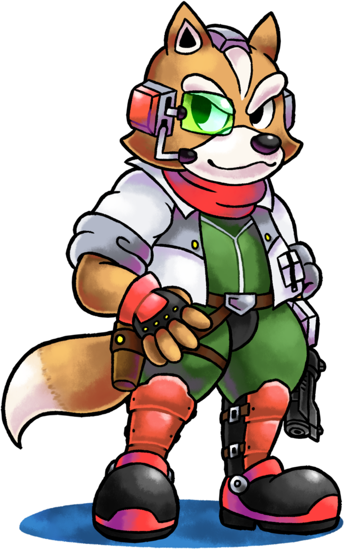 Fox Mccloud - Mario Luigi Rpg Style (713x1119)