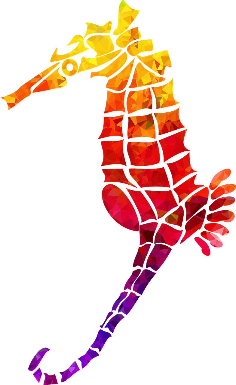 Seahorse Stallion Pony Clip Art - Seahorse Stallion Pony Clip Art (785x1280)