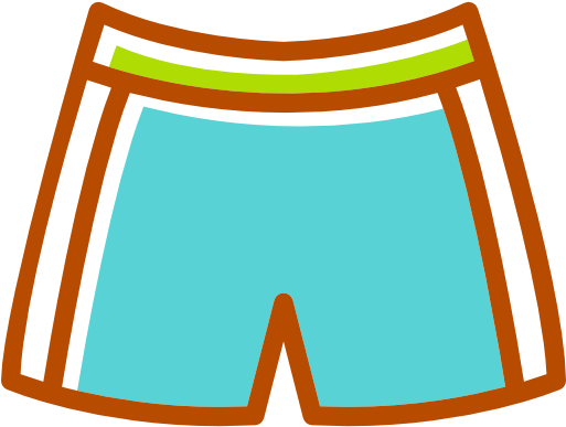 Swimsuit Free Icon - Shorts (512x512)