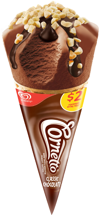 Ice Cream Cones Paddle Pop Cornetto Chocolate - Cornetto Chocolate Ice Cream (800x800)