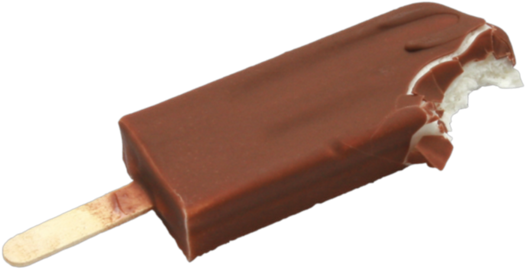 Ice Cream On Stick - Choco Bar Ice Cream (600x304)