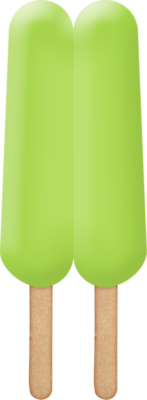 Lime Green Popsicle Png - Neon Green Popsicle (295x800)