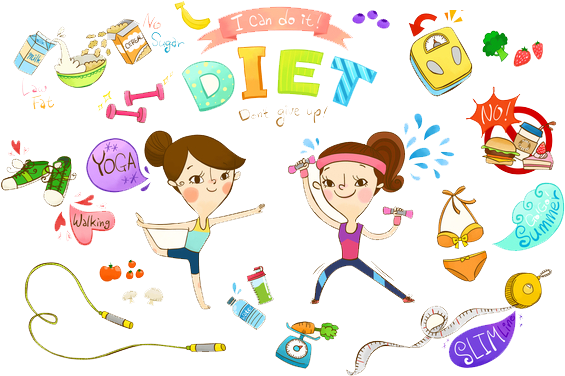 Physical Fitness Clip Art - Physical Fitness Clip Art (600x420)