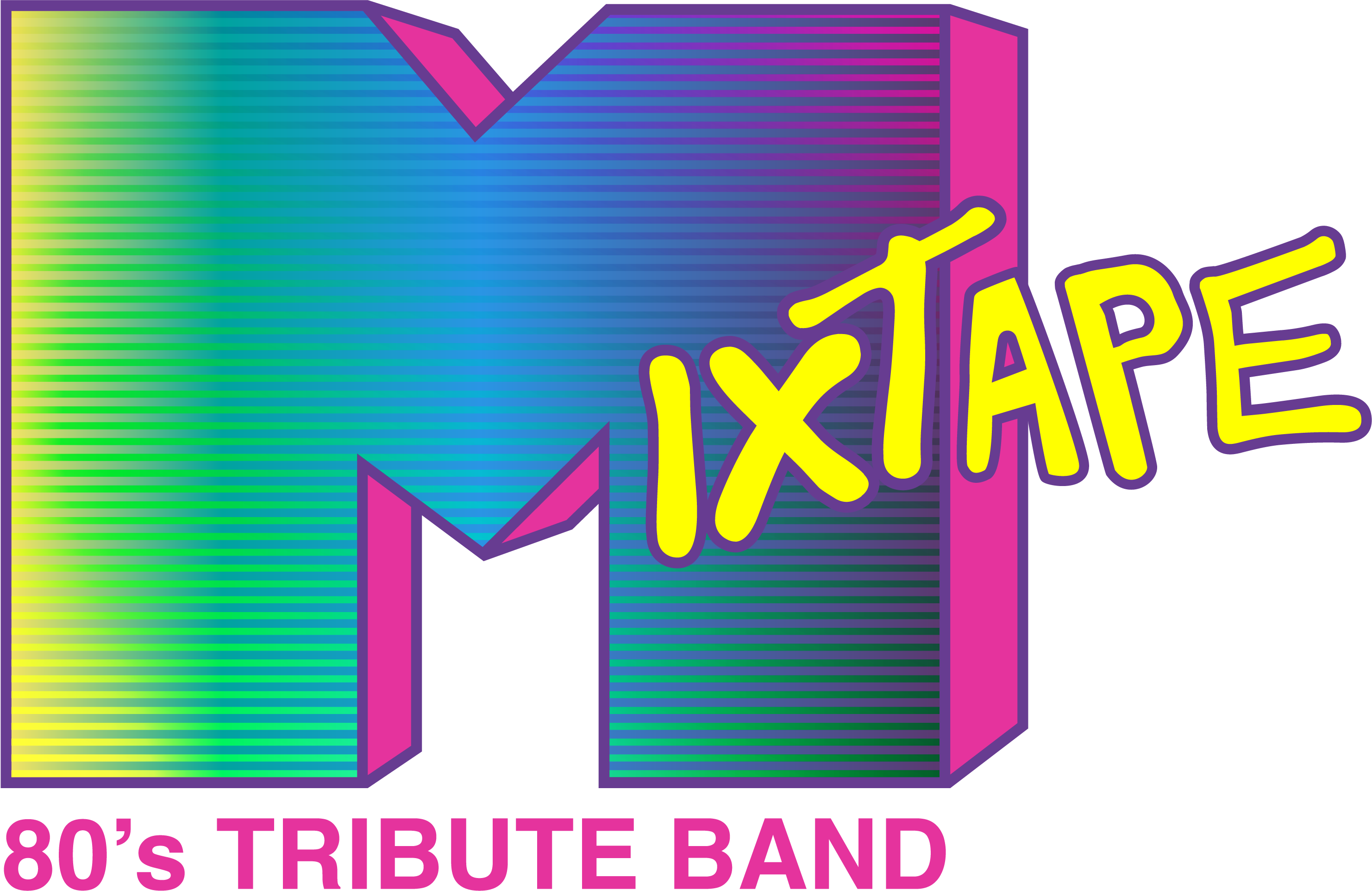 Mixtape Logo - Mixtape 80s Band (2963x1923)