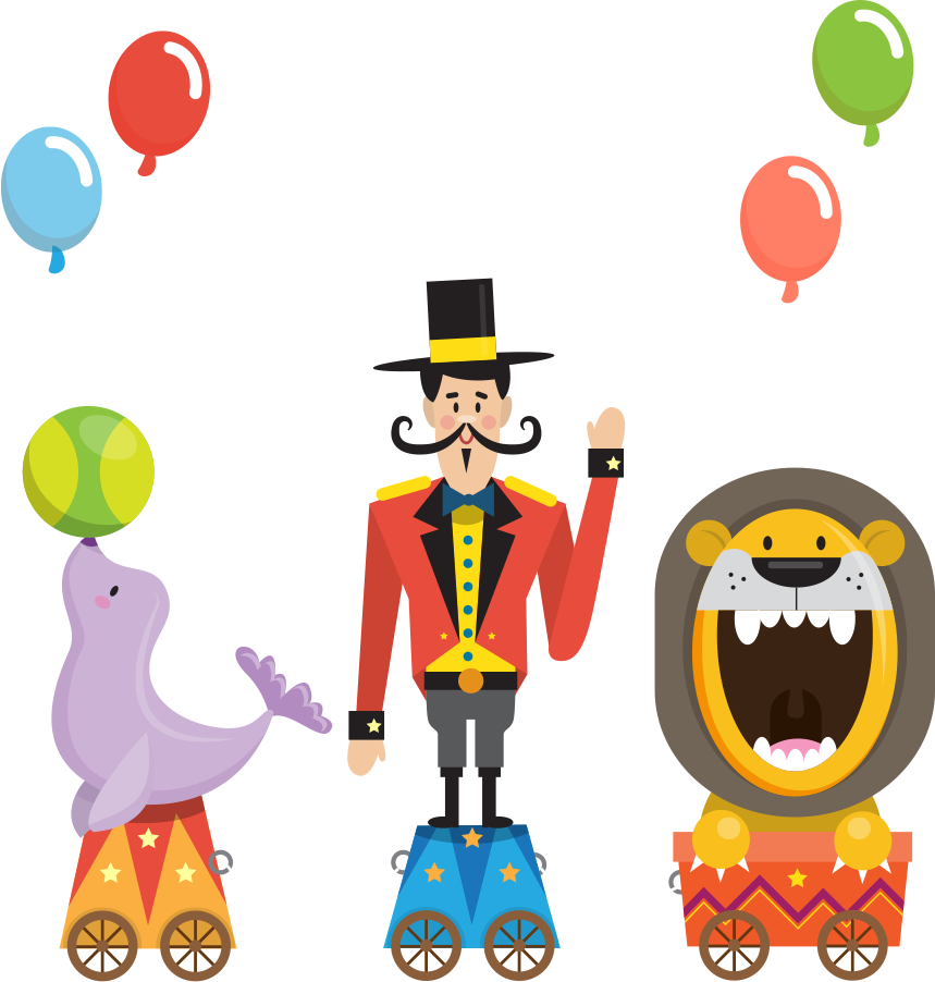 Circus Clip Art - Circus Clip Art (859x902)