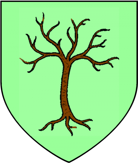 House Stane Of Driftwood Hall - Bare Tree Clip Art (500x643)