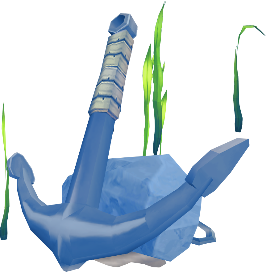 Anchor Decoration Built - Anchor (862x883)