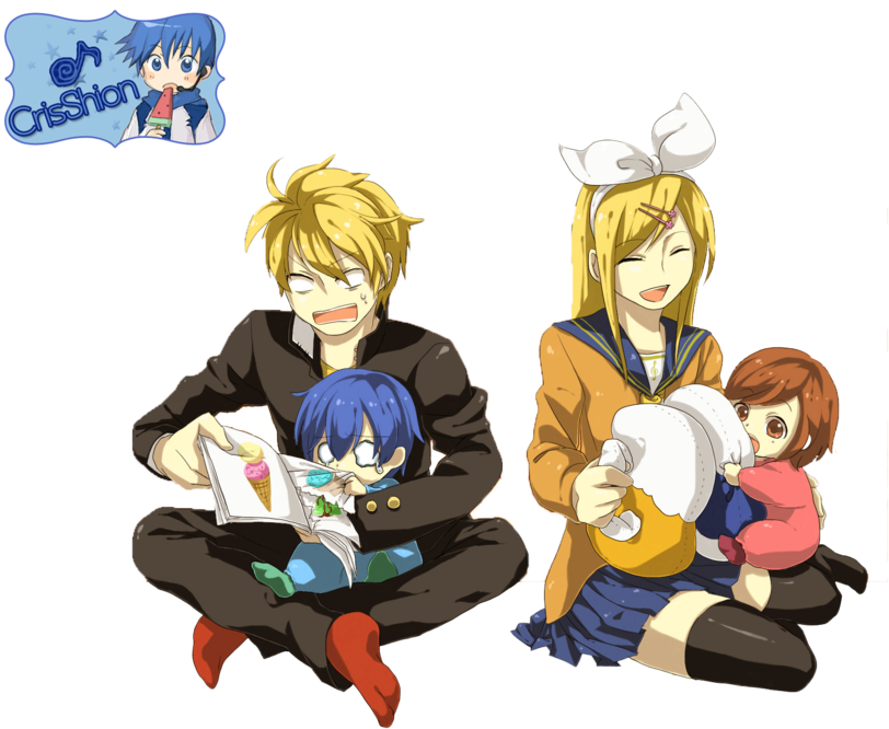 Progettoanime E Mangalista Di Anime Wikipedia - Rin X Kaito X Len (900x794)