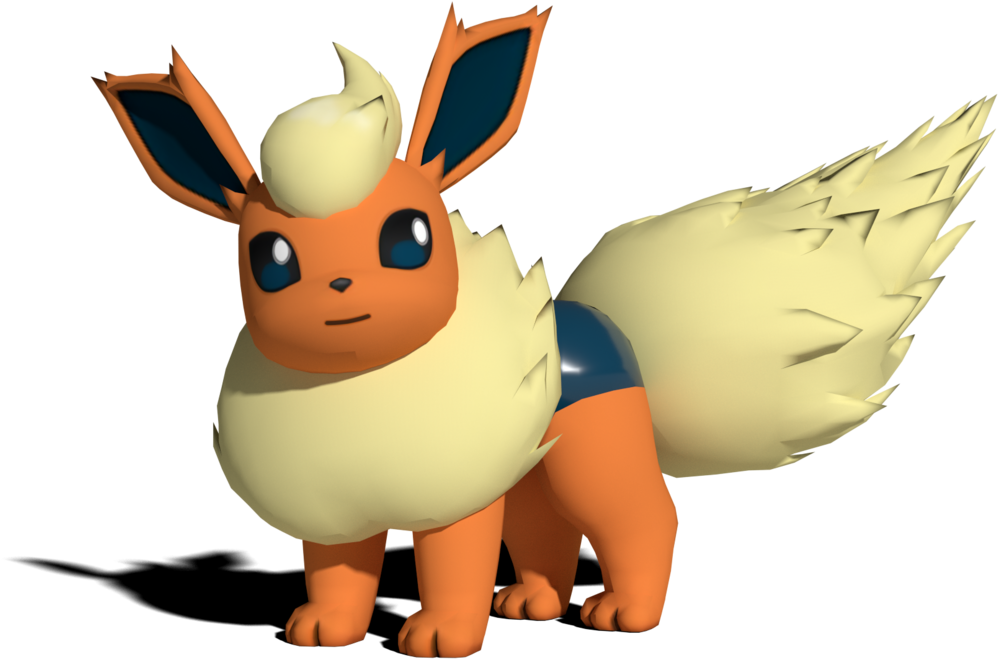 Flareon's One-piece Swimsuit By Kuby64 - Flareon Transparent (1191x670)