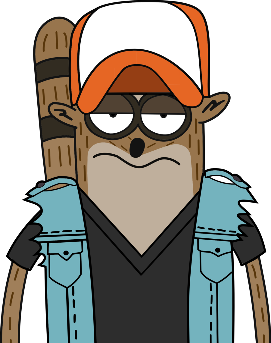 Hipster Rigby By Kol98 - Rigby Cool Regular Show (900x1138)