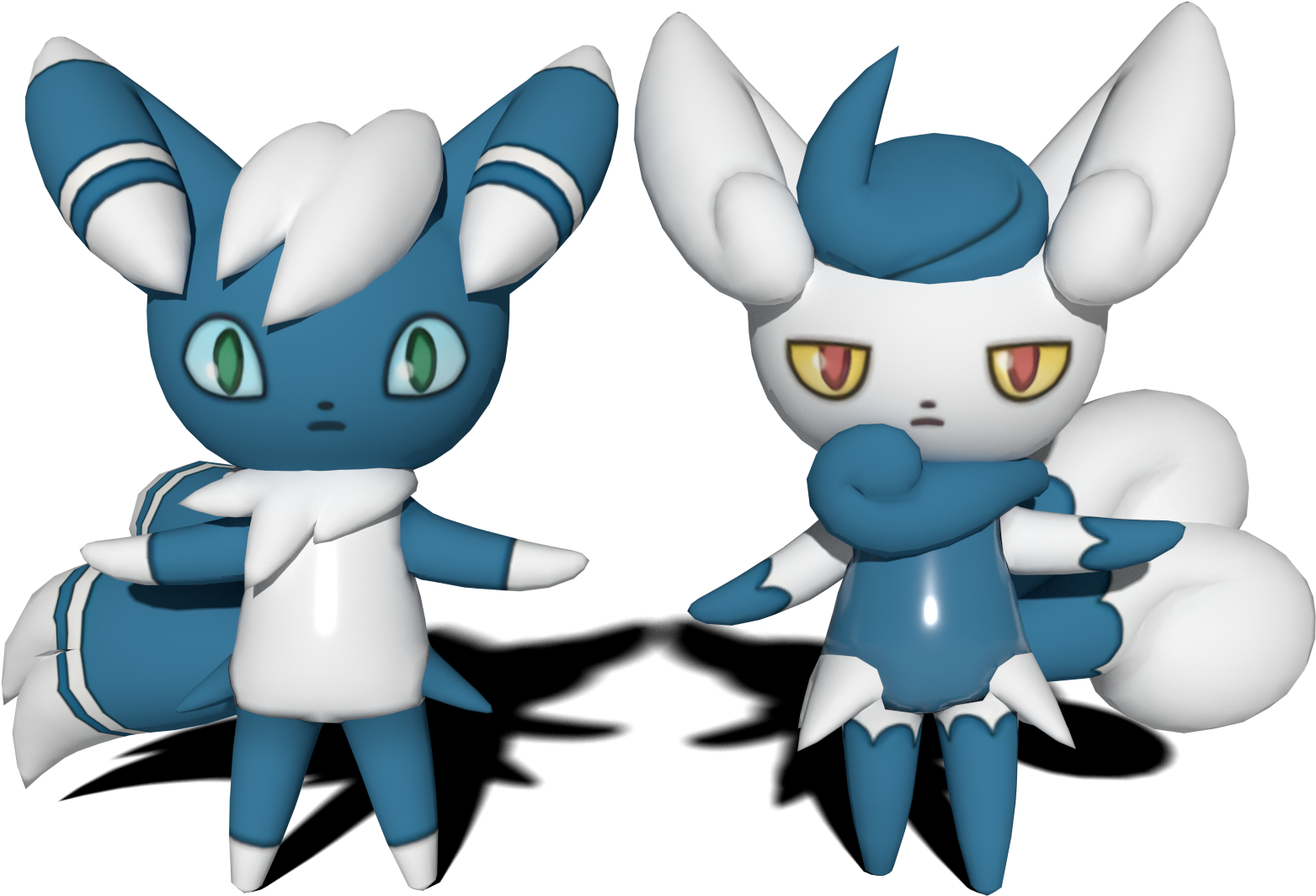 Meowstic's One-piece Swimsuit By Kuby64 - Cartoon (1920x1080)