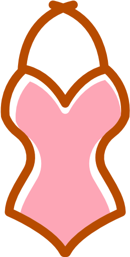 Swimsuit Free Icon - Swimsuit Icon Png (512x512)