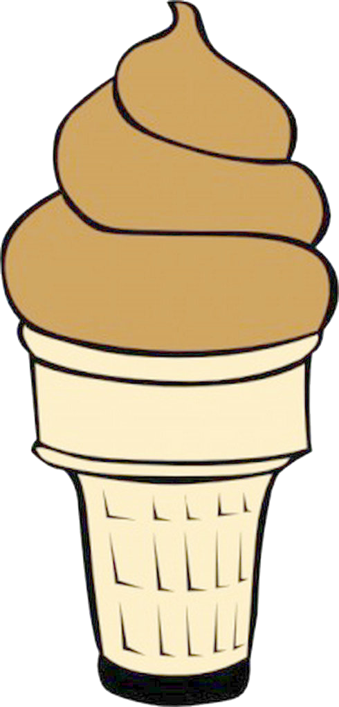 Ice Cream Cone Strawberry Ice Cream Clip Art - Ice Cream Cone Strawberry Ice Cream Clip Art (490x1021)