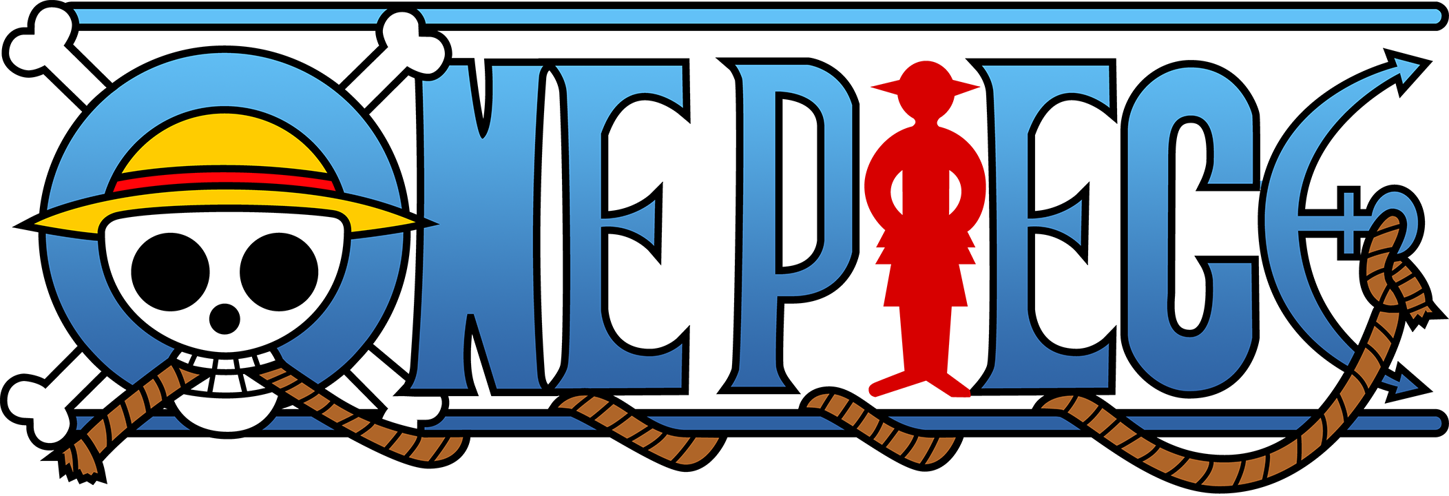 One Piece Anime Logo - One Piece Logo Png (2104x720)