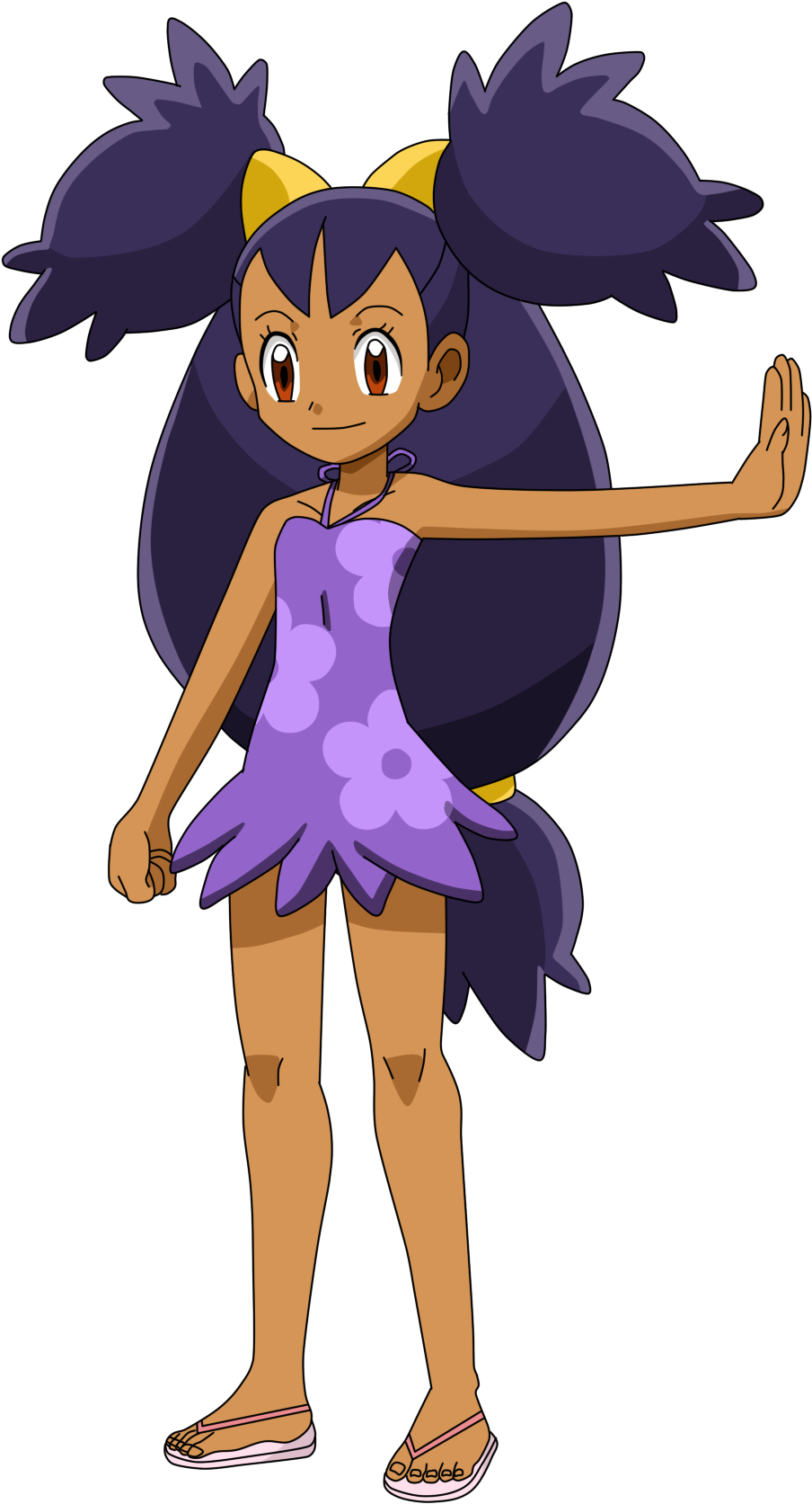 Pkmn Fan Artwork - Pokemon Black And White Iris (1055x1800)