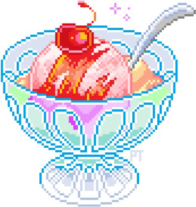 Free Ice Cream Sundae Clipart - Super Mario Big Boo (500x475)