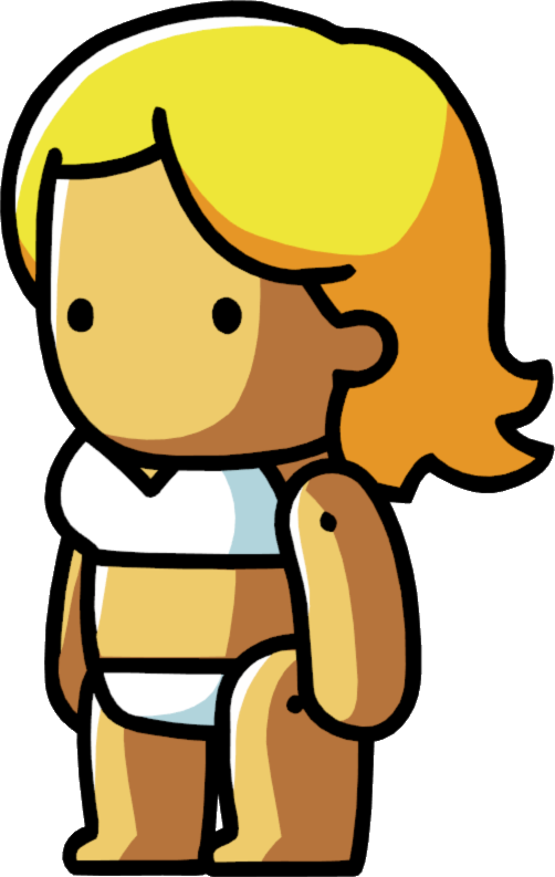 Sunbather Female - Scribblenauts People (502x793)