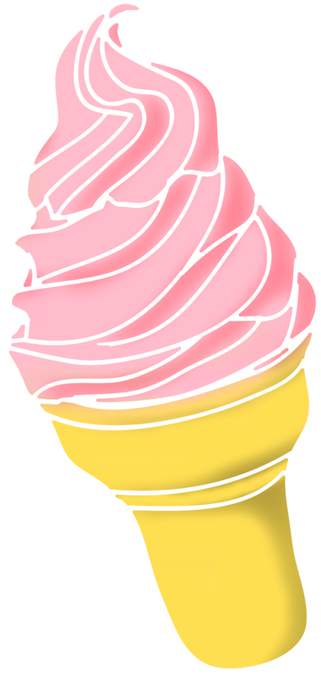 Ice Creamfrozenclip - Clip Art (524x1024)