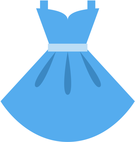 Cloth, Clothing, Dress, Top, One, Piece Icon - Vestido Emoji Png (512x512)