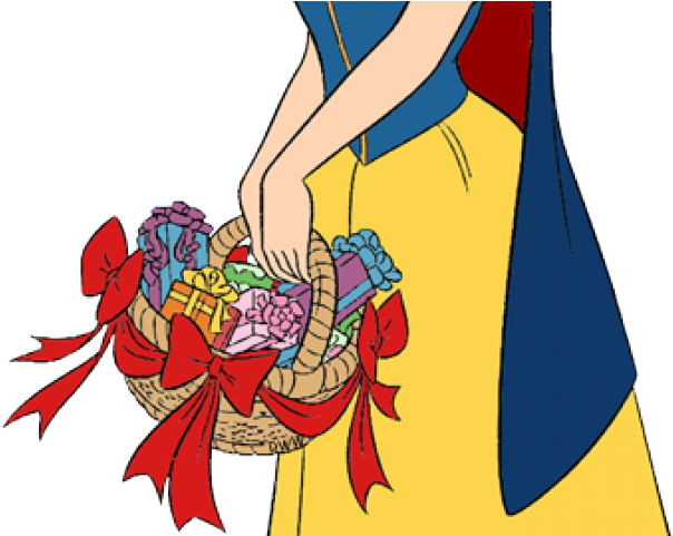 Snow White Clipart Basket - Illustration (640x480)
