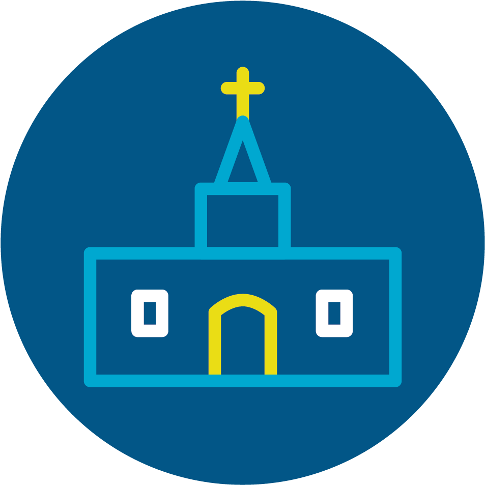 Icon Symbolizing A Church - Church (1024x1024)