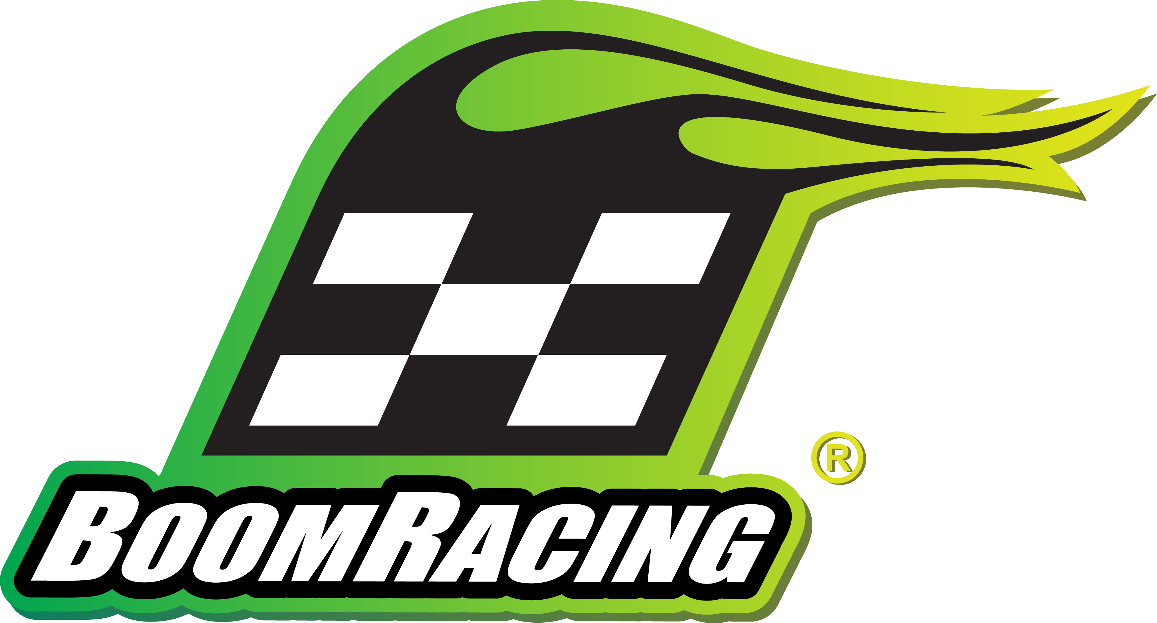 Boomracing - Boom Racing Team Sticker Decal 24cm X 21cm (3958x2132)