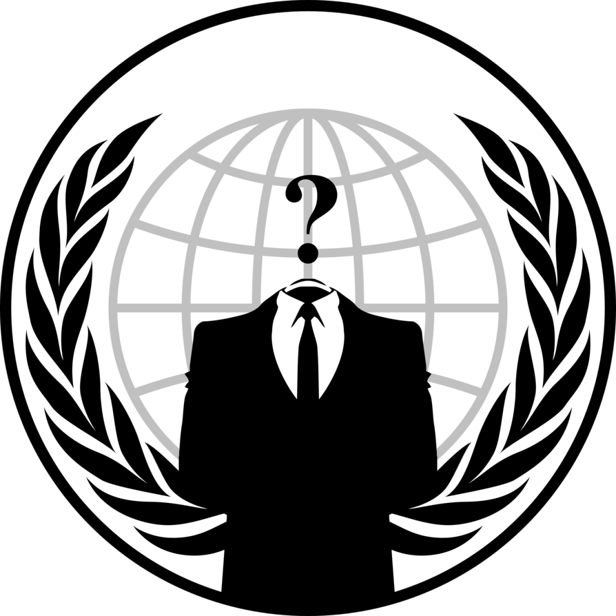 Anonymous Logo Transparent By Anondesign - Anonymous Logo Transparent (894x894)