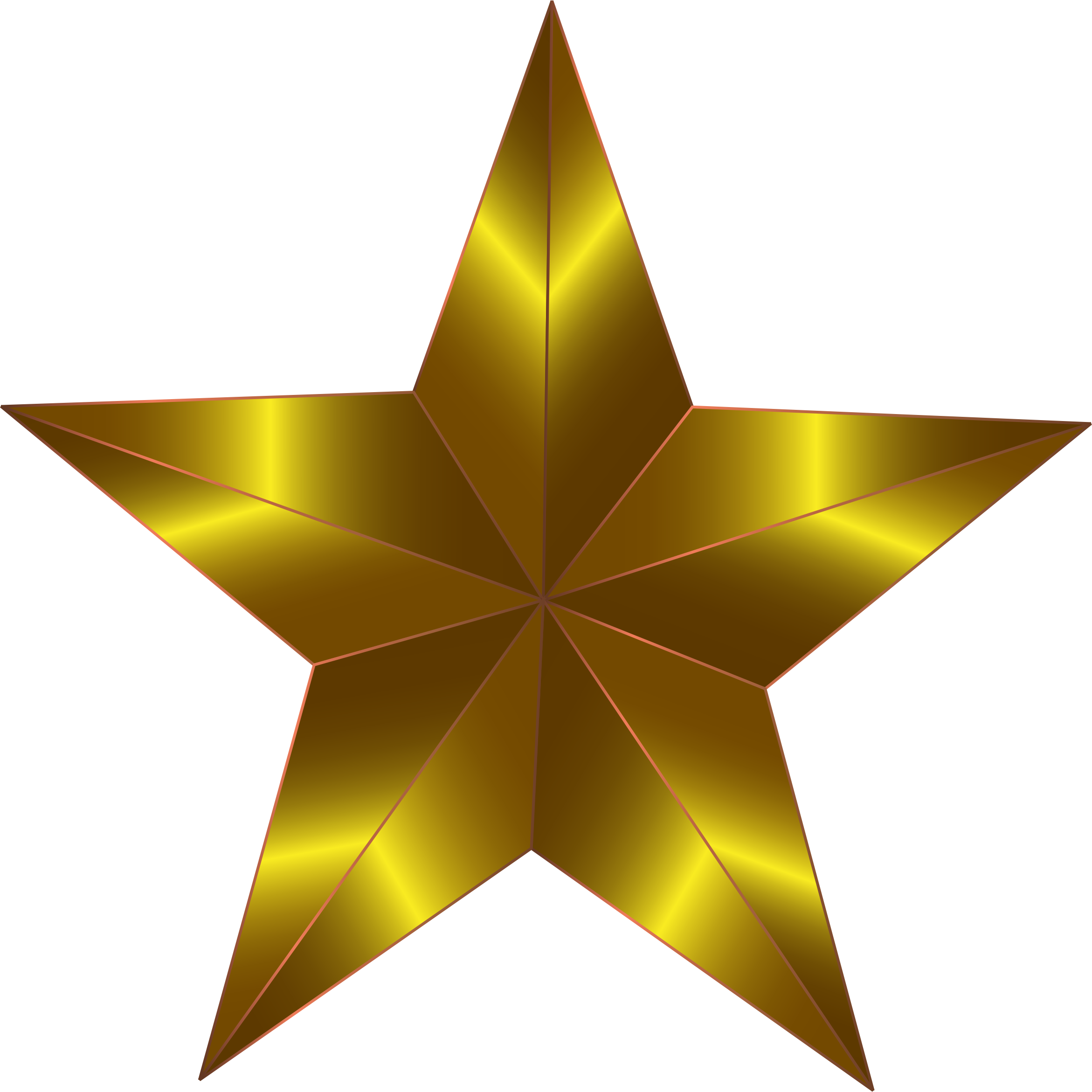 Big Image - Golden Stars Hd Png (2342x2342)