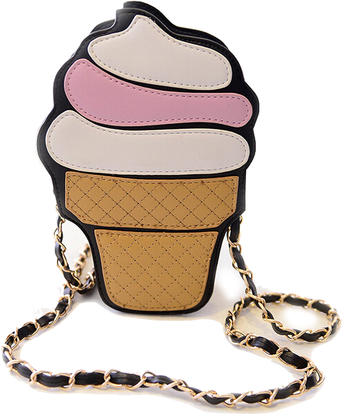 Icecream Chain Crossbody - Ice Cream Sling Bag (701x682)