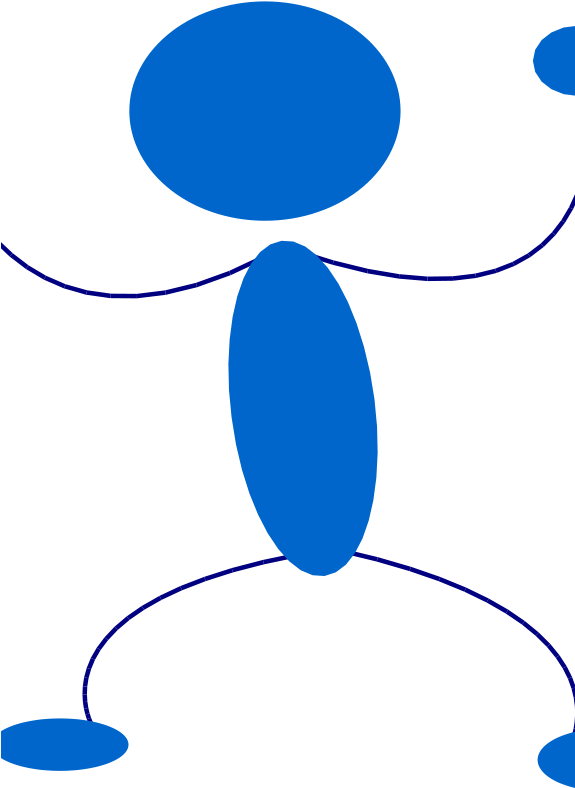 Stick Figure Pointing To Self (574x800)