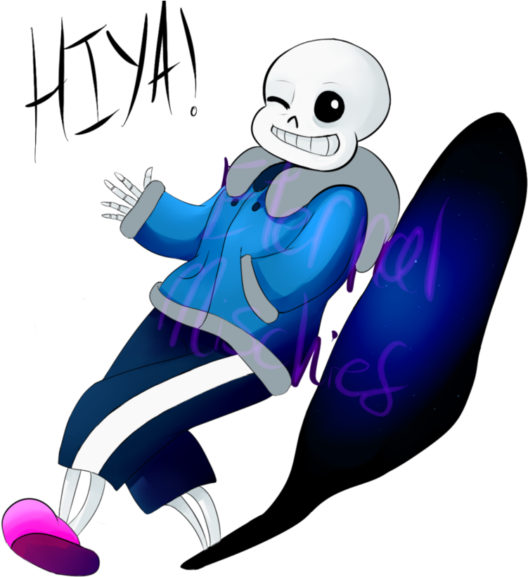 Sans Teleport Sig By Eternalmischief - Drawing (774x1032)