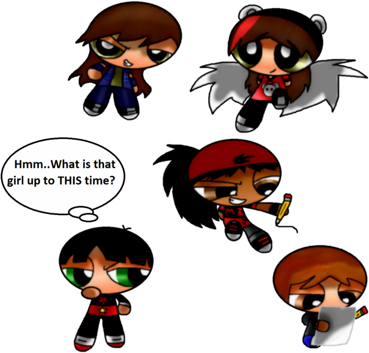 A Pic With Some Mischief And Stuff By Missemmyjay - Cartoon (900x785)