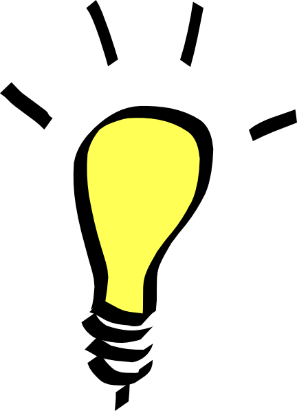 Small - Light Bulb Png (432x597)