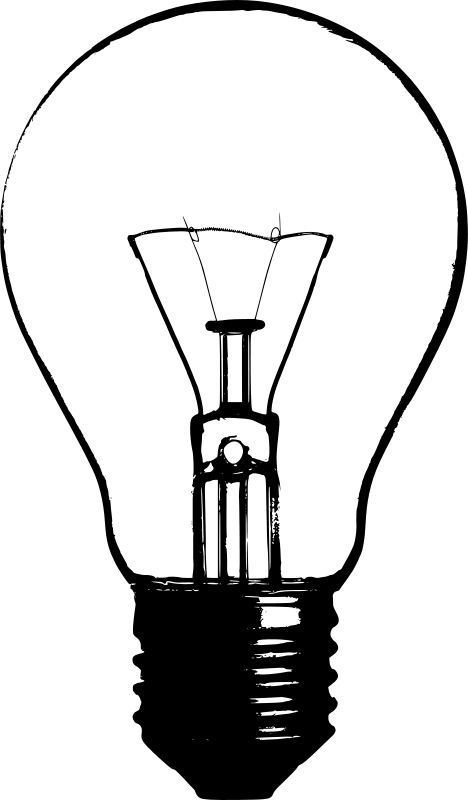 Bulb Black And White (468x800)