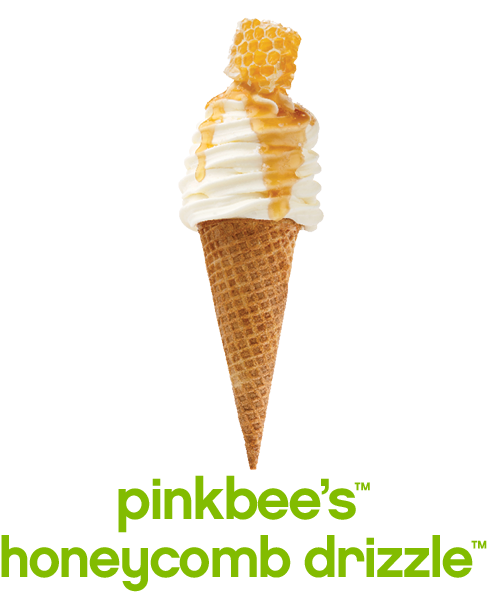 Pinkbees Low-fat Milk Ice Cream - Northridge (500x615)