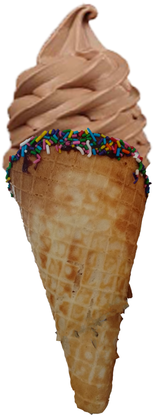 Soft Serve Icecream - Soft Serve Ice Cream Cone (500x889)