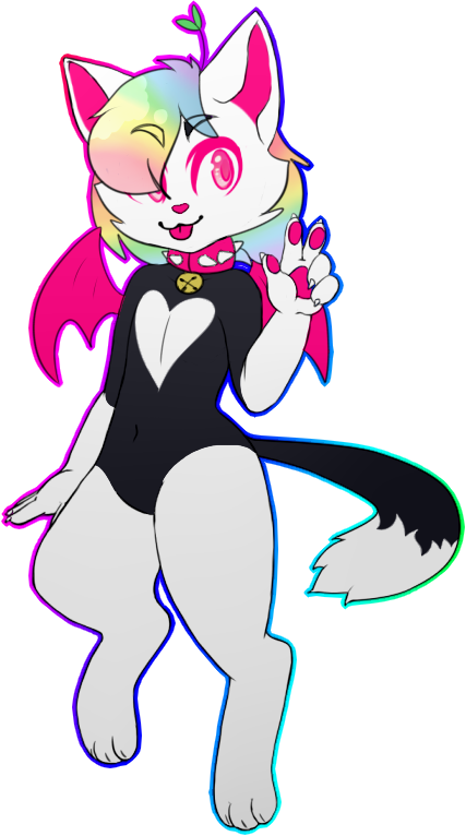 Nyx, God Of Mischief And Chaos By Ichiban-beekitty - Cartoon (427x766)