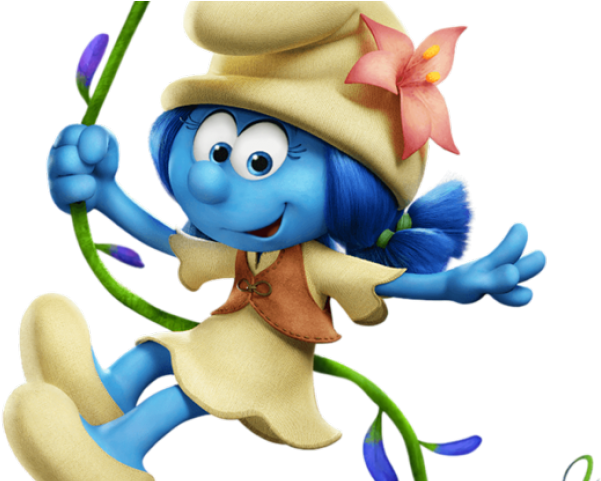 Smurfs Clipart Transparent - Smurfs The Lost Village Smirf Melody (640x480)