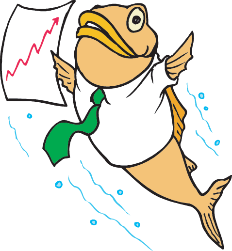 Fish With Chart - Graphic Organizer Food Web (478x518)