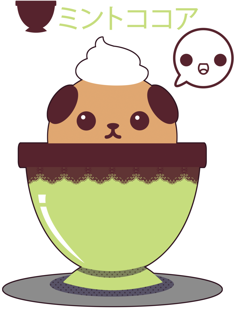 Mint Chocolate Mameshiba - Mint Chocolate (900x1165)